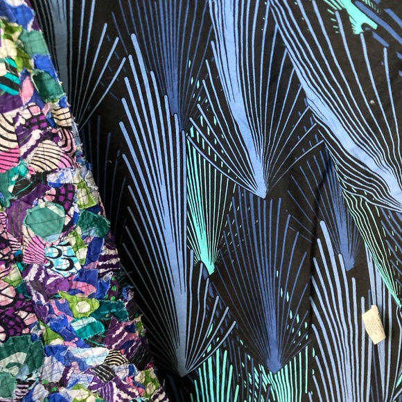 Quilted Zuri "Confetti" Open Front Coat, size M, NWOT - Picture 5 of 6